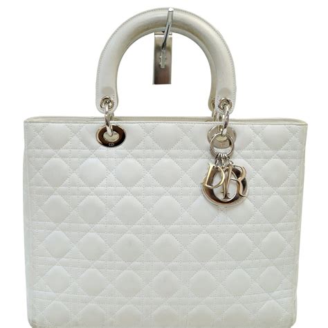 white dior handbag|lady dior euro price.